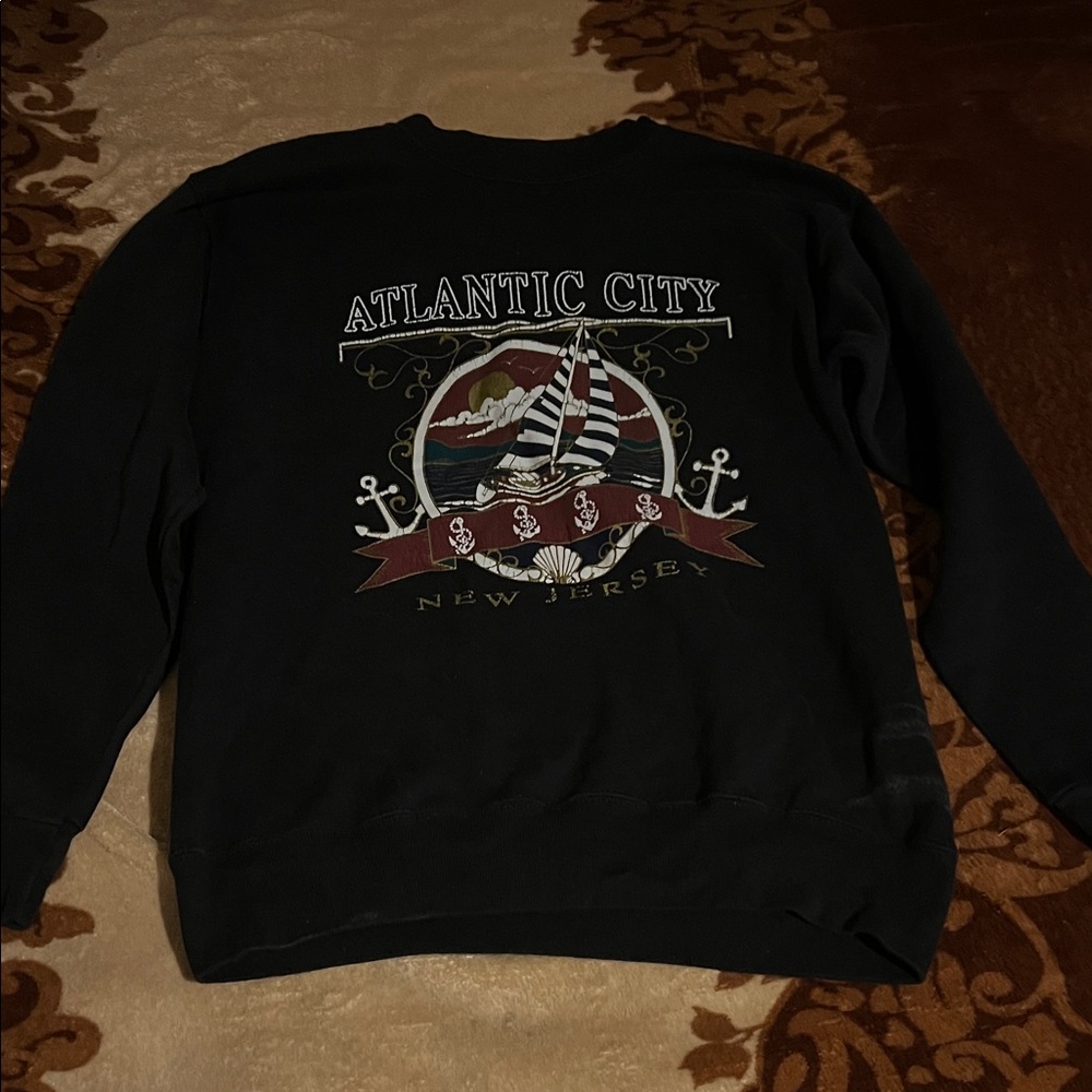 Atlantic City Black Sweater